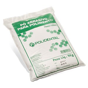 Pó Abrasivo — linha Polimento e Jateamento da Polidental